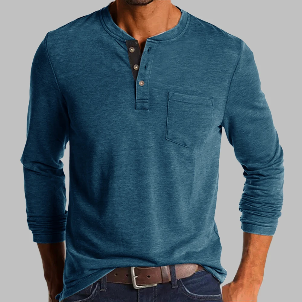 Men's Elegant Long Sleeve Shirt 1